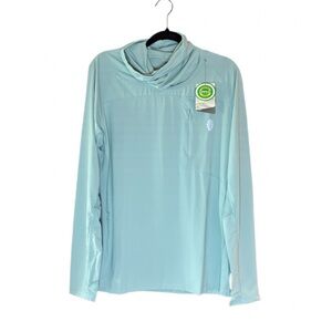 iPODIG Men’s UPF 50+ Sun Hoodie Sage Green Size M NWT